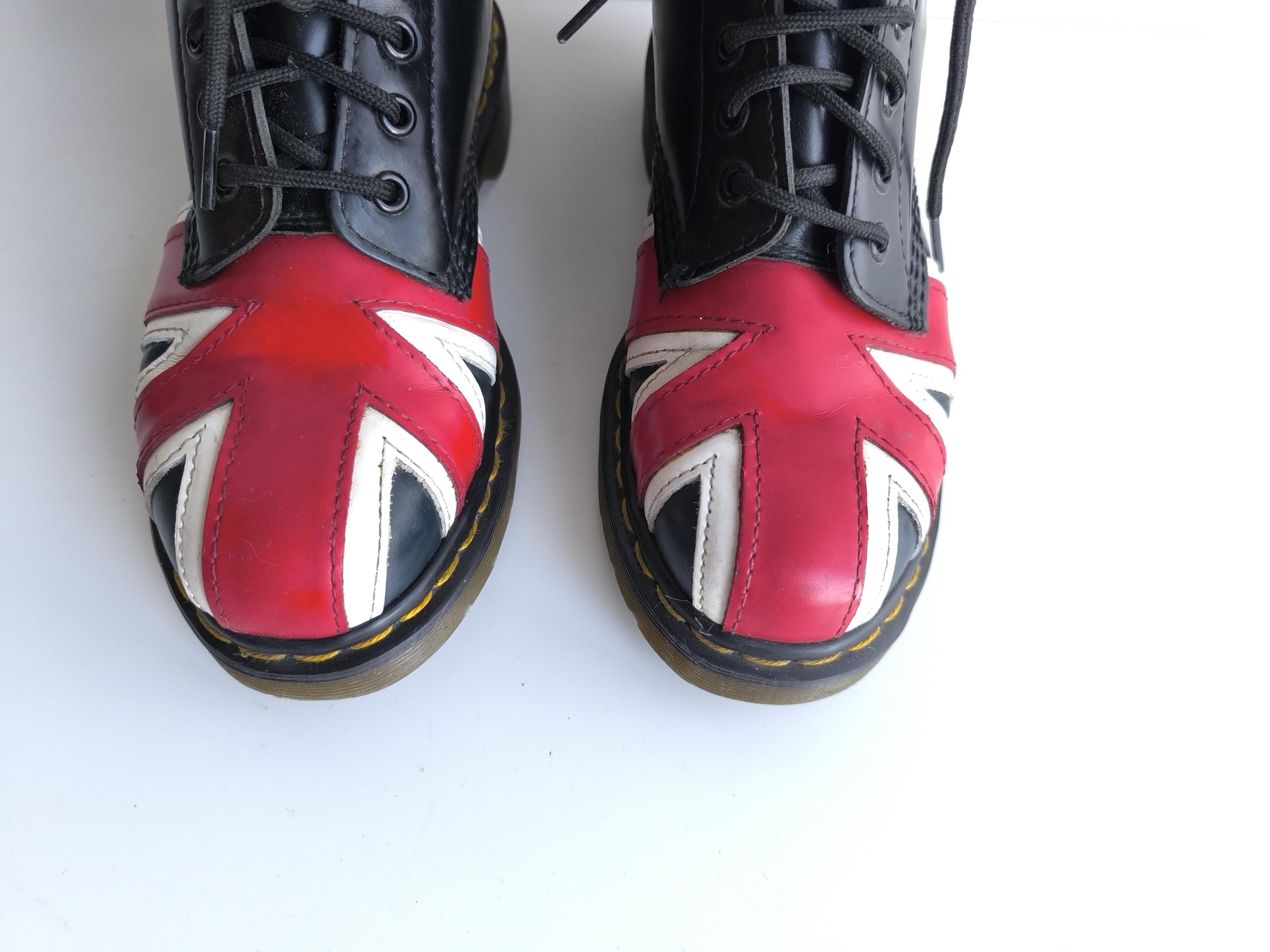 Vintage Dr. Martens 1460 Union Jack Boots, UK5 EU38 US7 - Etsy