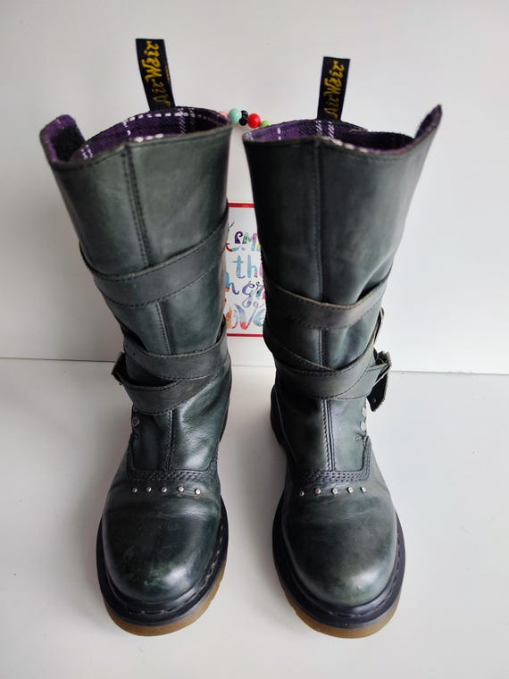 Dr Martens 1460 Jara バックル スタッズ モーターバイク ブラック