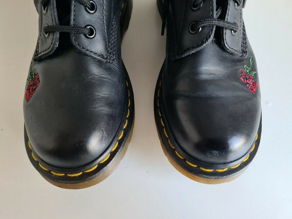 Dr Martens UK4 EU37 US6 Dr Martens 14 Hole 1b99 Zip Mid Calf