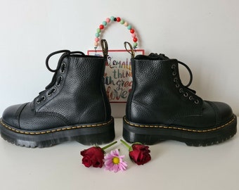 Dr.Martens SINCLAIR UK4 黒 厚底 8ホール JADON Dr.Martens SINCLAIR UK4 黒 厚底 8ホール JADON