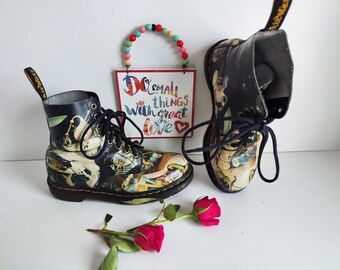 Dr. Marten Original Hieronymus Bosch Hell (Garden of Earthly Delights) boots Doc Martens Boots Adorned with Hieronymus Bosch main image 4
