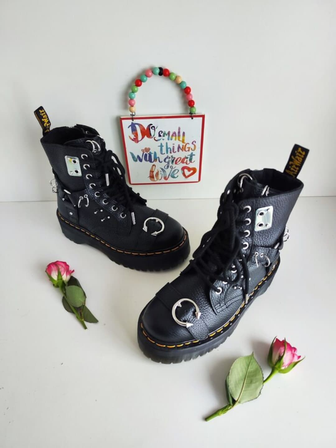 NEW Dr Martens Jadon HDW Platform Boots Quad Sole Chunky UK5