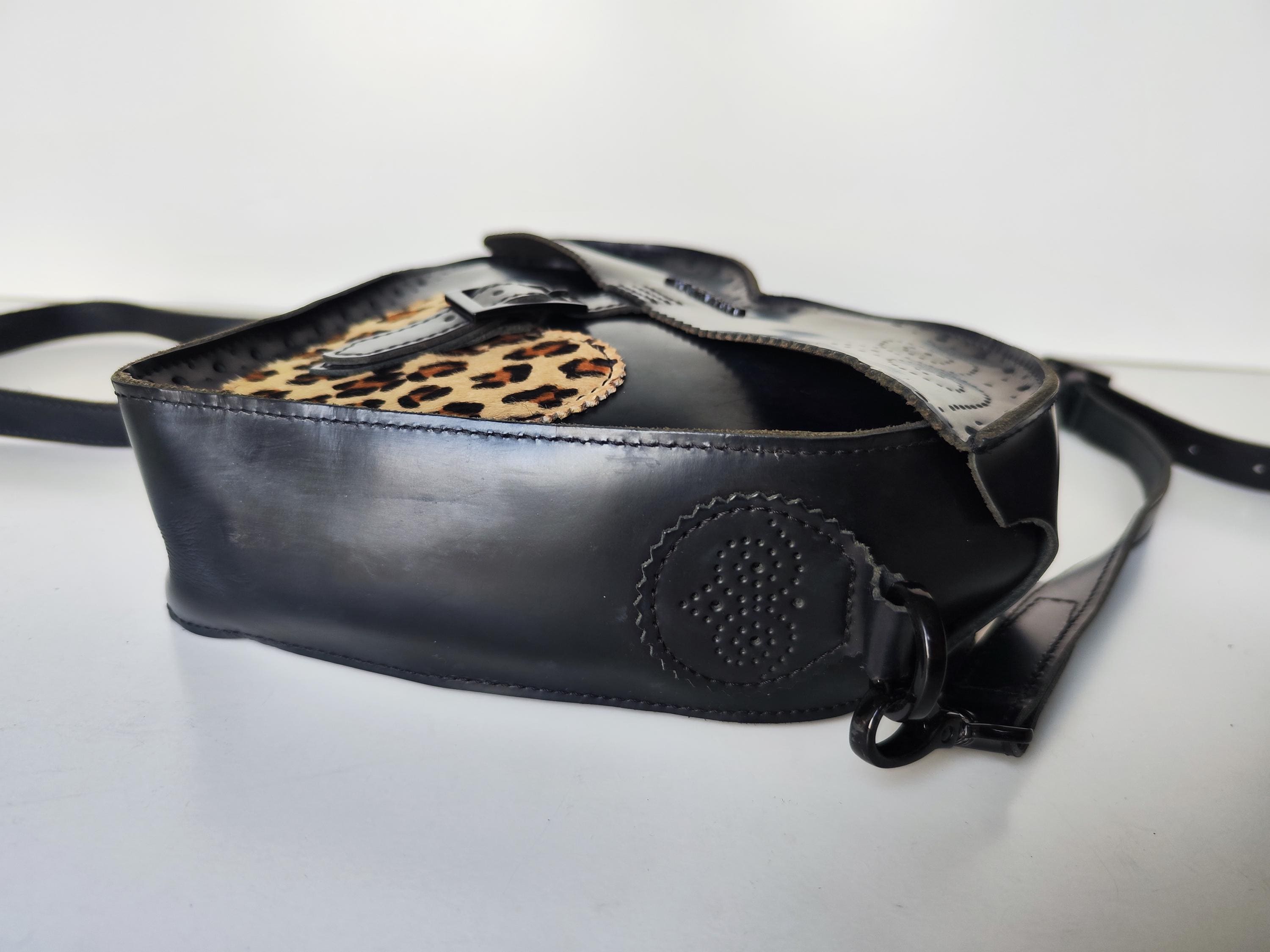 Dr Martens Handbag Heart Bag Satchel Cross Body Panther