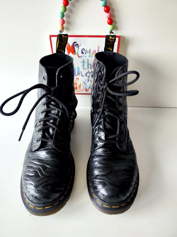 Dr Martens 1460 Pascal Black 8 Hole Ankle Leather Boots UK5 EU38