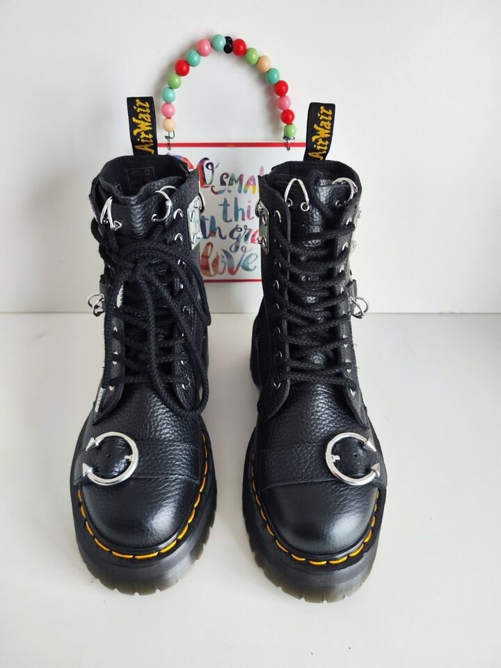 NEW Dr Martens Jadon HDW Platform Boots Quad Sole Chunky UK5 EU38