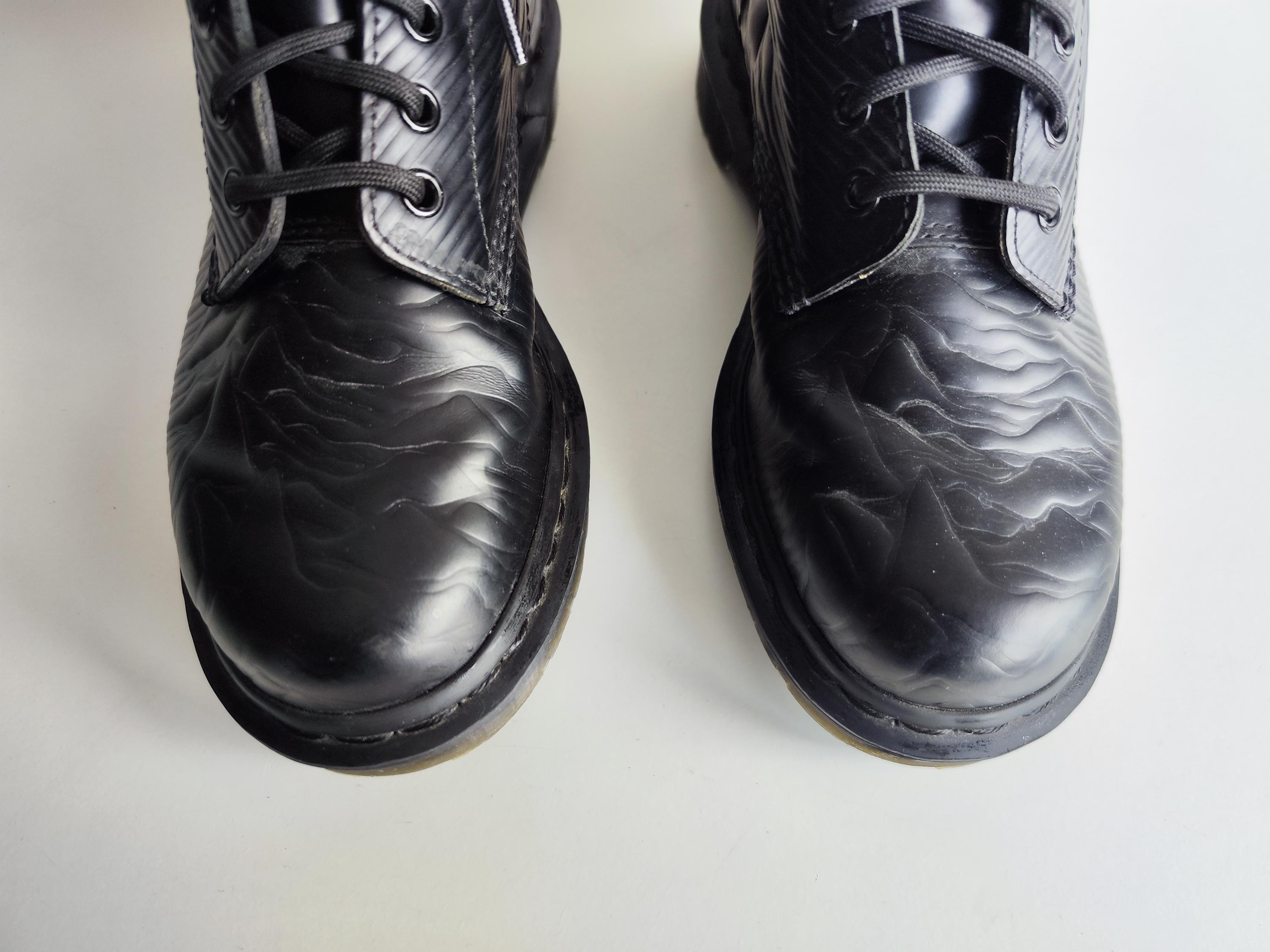 Dr Martens X Joy Division Unknow Pleasures 1460 Mono Ankle Boots