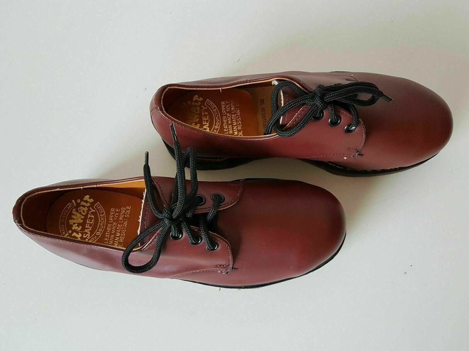 Dr Doc Martens 1461 MIE England Vintage Red Oxblood 1888 200 Shoes 