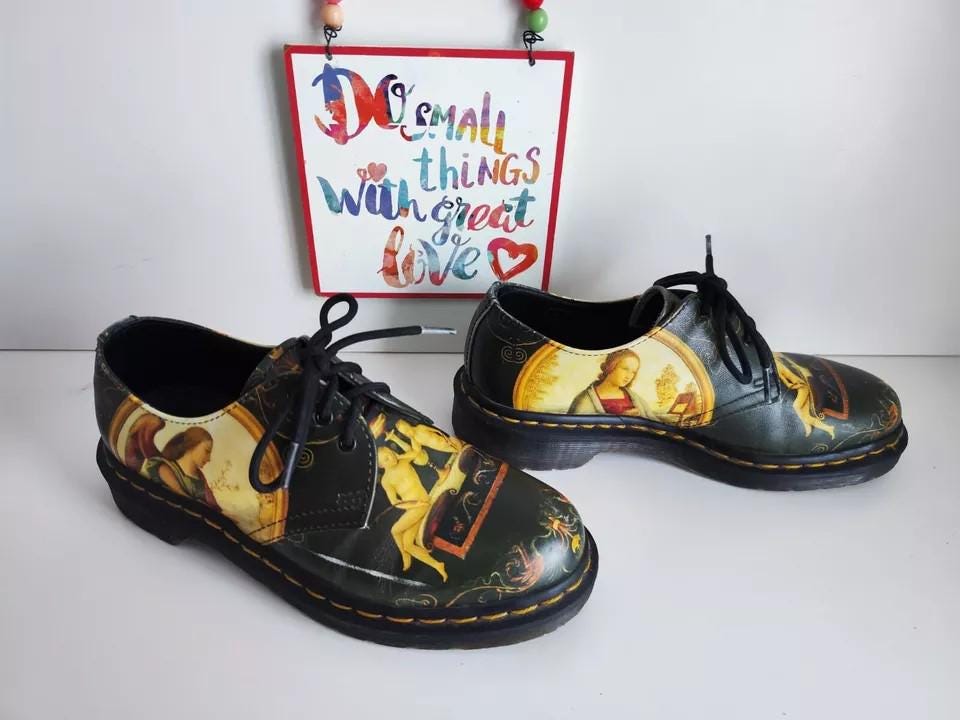 Dr Martens 1461 Museum Collection Di Paulo Angels Shoes UK4  display picture 1