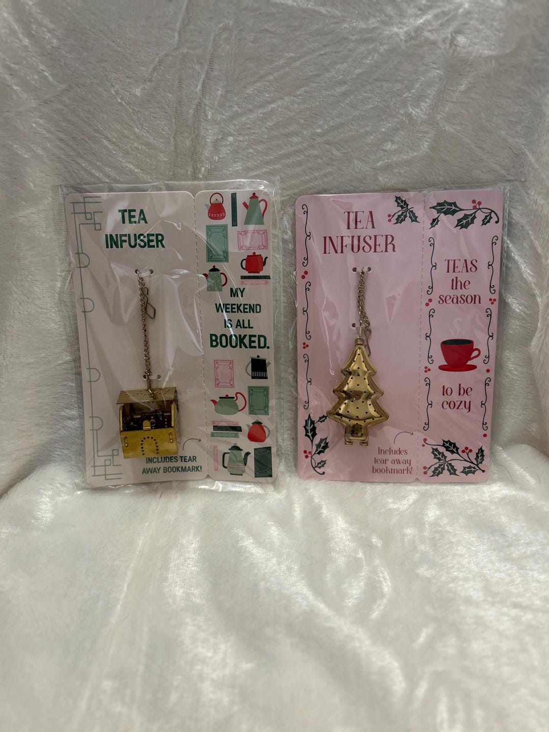 Tea Infuser With a Bonus Tear Away Book Mark *limited Quantity Left* - Etsy
