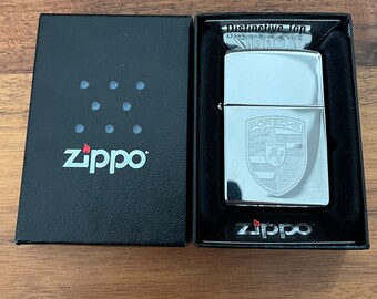 1 of 5 Limited Edition Sterling Silver Engraved Porsche Zippo - Etsy