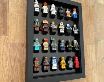 Storage Display for Mini figure Frame Display for Mini Figures Collectible Wall Display Gift for Collectors Handmade