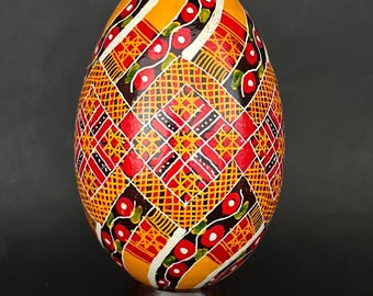 Real Ukrainian Pysanky Goose Pysanka Hand Made Hutsul Easter Egg - Etsy