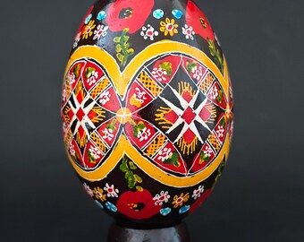 Real Ukrainian Pysanky Goose Pysanka Hand Made Hutsul Easter Egg - Etsy