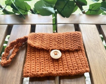 Wristlet Crochet Bag