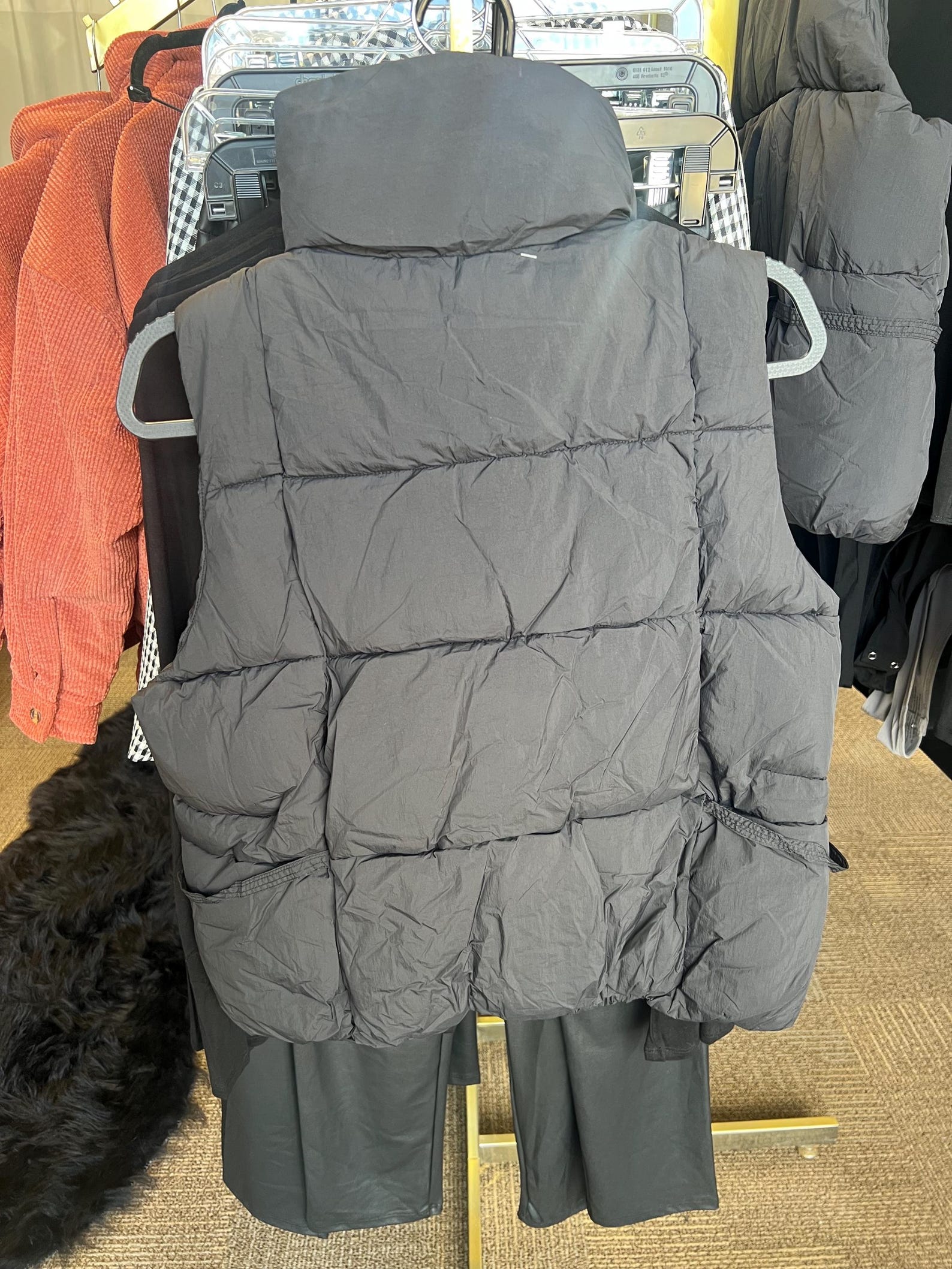 Sabre Puffer Vest - Black