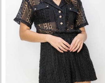 Woven Romper