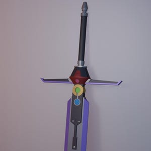 Cloud&#39;s Mythril Saber - STL Files For 3D Printing