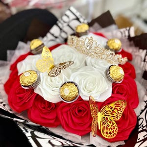 Heart Shape Eternal Roses