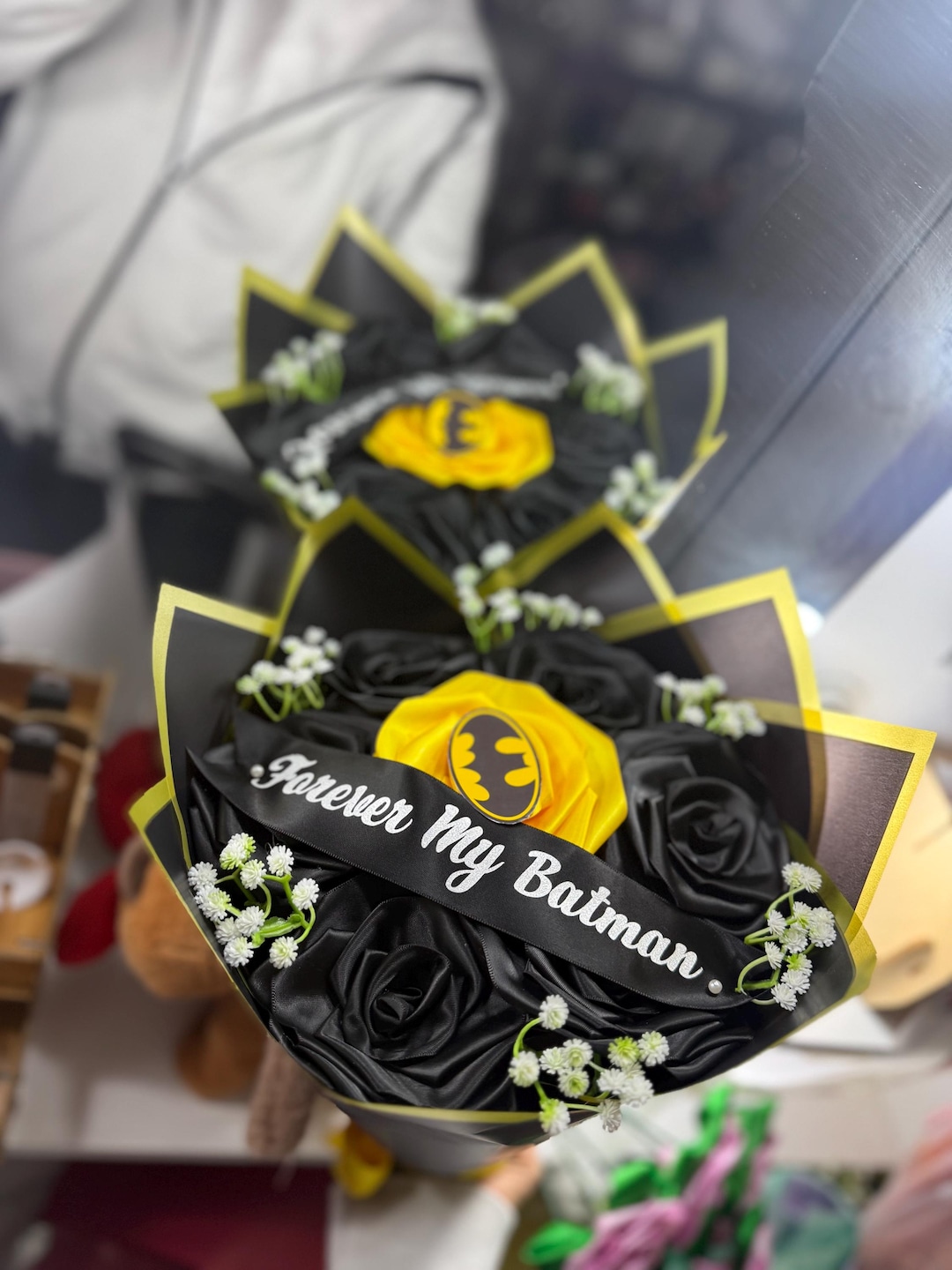 Batman Ribbon Bouquet - Etsy