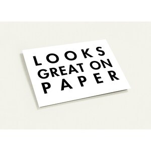 ZIET ER GEWELDIG UIT op PAPIER, pak met 10 wenskaarten