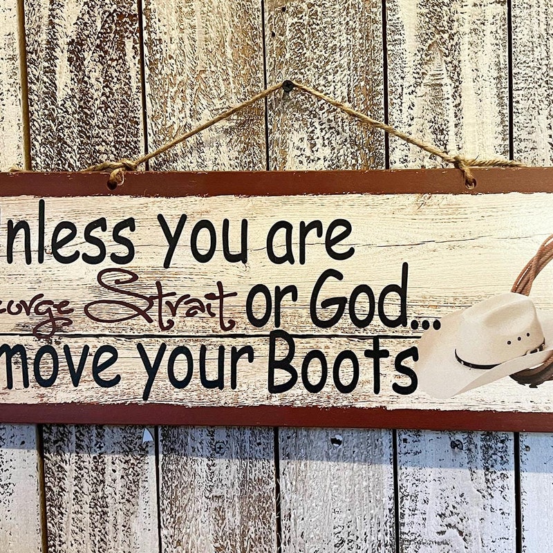 George Strait Sign - Etsy