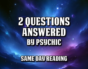 Questions répondues par le médium - Lecture détaillée et rapide