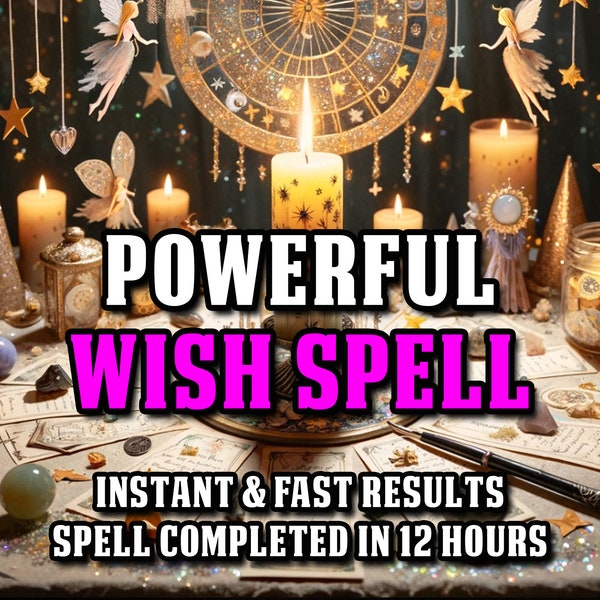 MAKE A WISH! Powerful candle burning ritual!