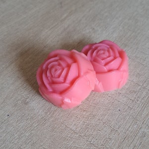 Sets of 2 Scented Fondants rose shape