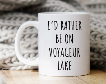 Eagle River Mug, Eagle River Gift, Voyageur Lake Mug, Voyageur Lake Gift, Eagle River Coffee Mug, Wisconsin Mug, Wisconsin Coffee Mug Gift