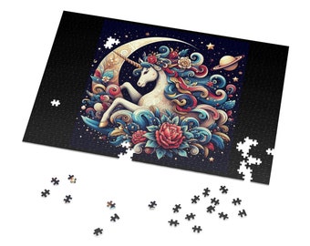 Jigsaw Puzzle unicorn (30, 110, 252, 500,1000-Piece)