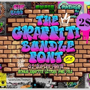 Fonte Graffiti, Letras Graffiti, Fonte Urbana, Fonte de Rua, Fonte Gotejando, Fonte Hip Hop, Alfabeto Graffiti, Arte Graffiti, Fonte para canva