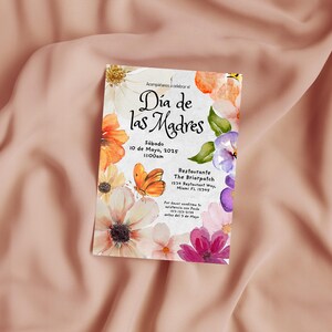 May include: Invitation to a Mother's Day celebration at The Briarpatch restaurant on Saturday, May 10th, 2025 at 11:00 AM. The invitation features a watercolor design with flowers and a butterfly.