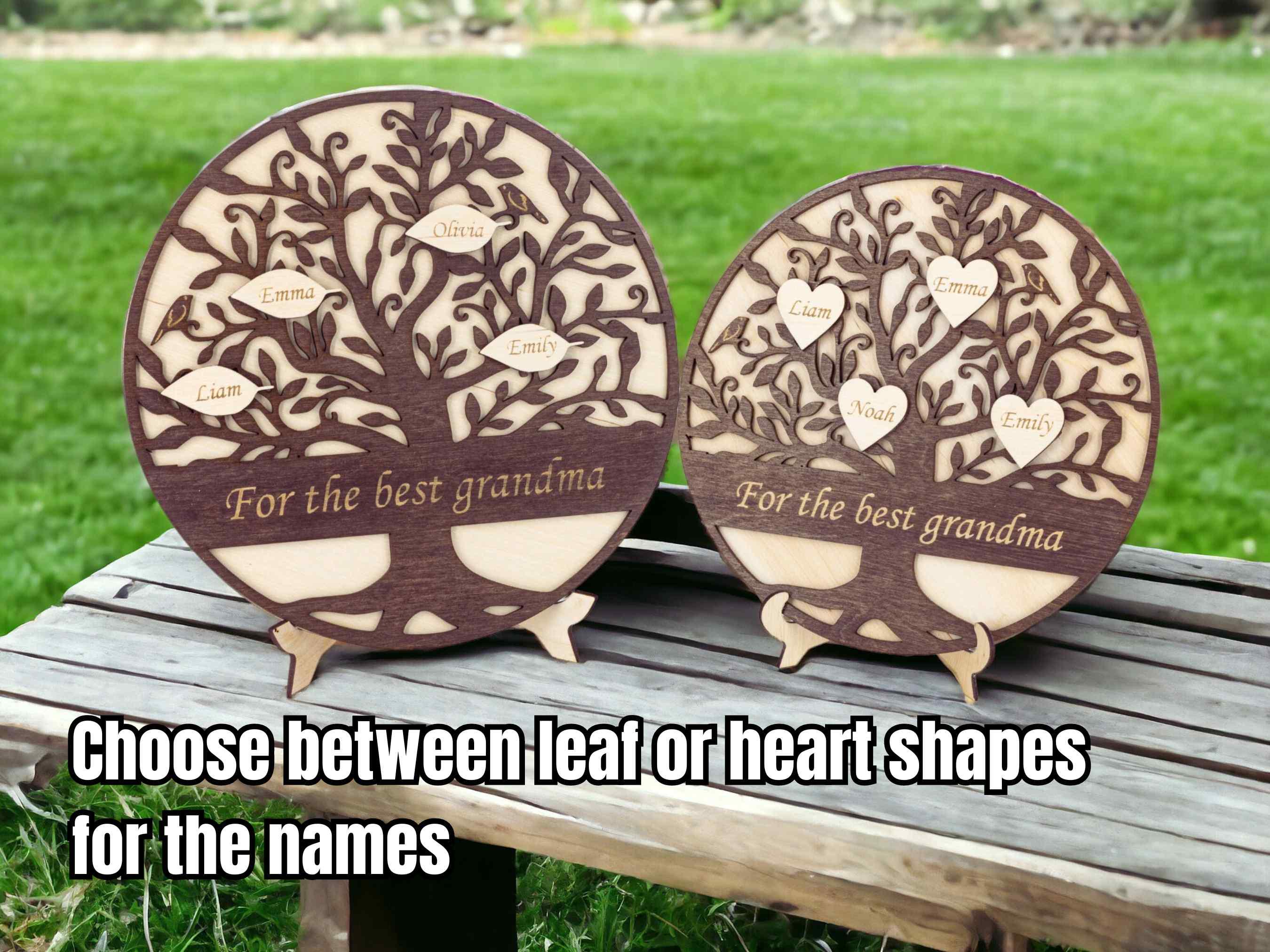 Mothers Day Gift Family Tree Sign Personalized Gift for Mother Grandma ...