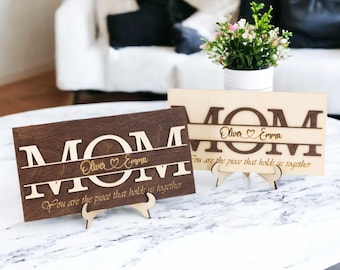 Regalo personalizado para mamá Regalo personalizado para mamá Regalo personalizado para mamá Letrero personalizado para mamá Letrero de madera para mamá Regalo personalizado para mamá Regalo de cumpleaños para mamá