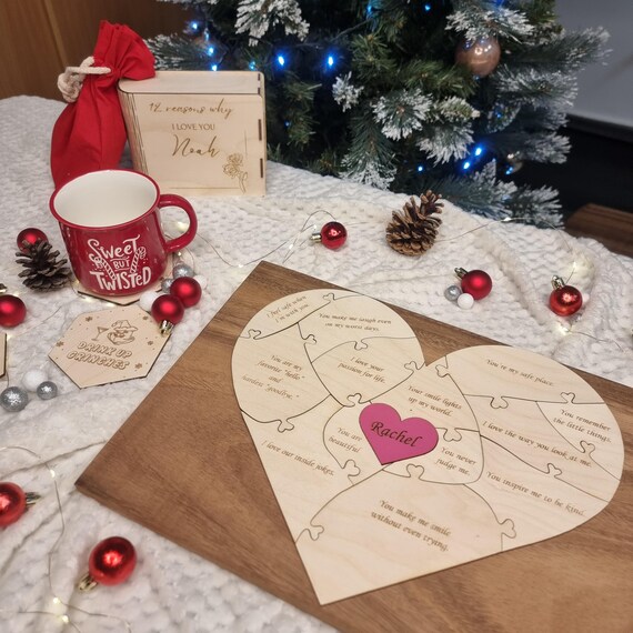 Reasons Why I Love You, Personalized Gifts for Her, Christmas Gift