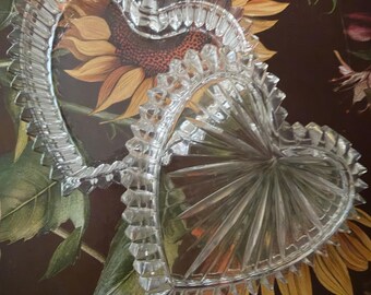 Kristallglas Nachtmann Herzdose fein geschliffen