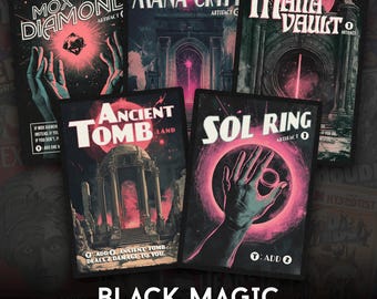 Magie noire - Mana rapide - Jeu de 5 cartes - Collection Commander | Jouez-testez les procurations | Cartes de procuration
