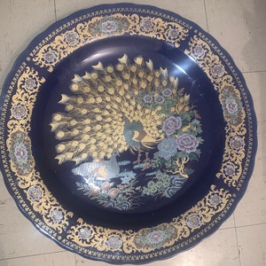 Original Moroccan Taous plate from 1976