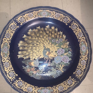 Original Moroccan Taous plate from 1976 rare piece