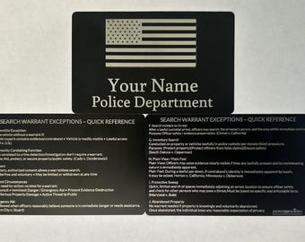 Guias de referência personalizados (cartões de alumínio preto)