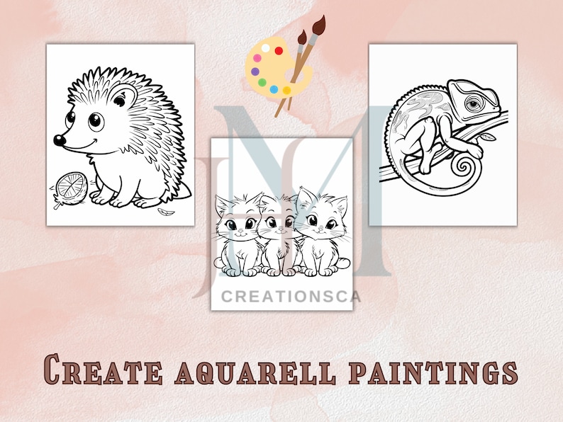 Pre-school Coloring Book, Daycare Educational Templates, Kids Coloring ...