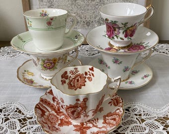 蓋茶碗　唐子　5客　M573 鍋島華山シリーズ】唐子柄茶碗蒸し器5客セット有田焼昭和レトロ