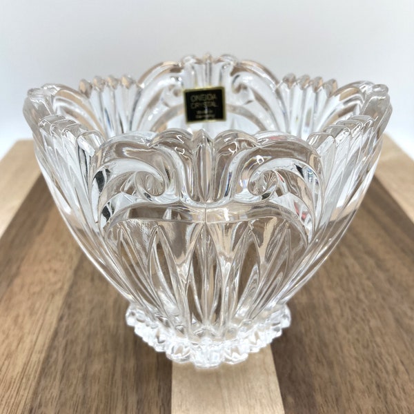 Oneida Crystal Bowl Etsy