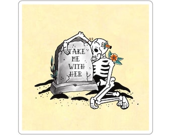 Take Me With Her - Pierce the Veil Vinyl Sticker