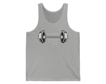 Down Bad unisex jersey tanktop