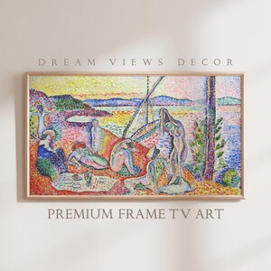 Samsung Frame TV Art For Frame Tv Abstract Painting Vintage Painting Instant Download Abstract Matisse Frame TV Art Fauvism Decor TV Art