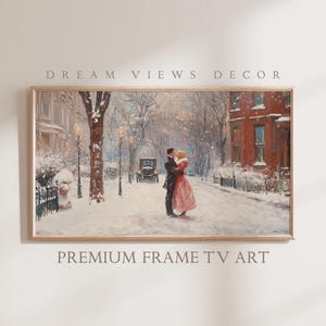 Valentine's Day Frame TV Art for Samsung Frame TV Valentines Day Romantic Mood Valentines Art for Tv Valentines Day Oil Painting Decor Art