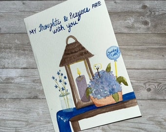 Condolences Card