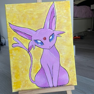 Espeon Painting on canvas
