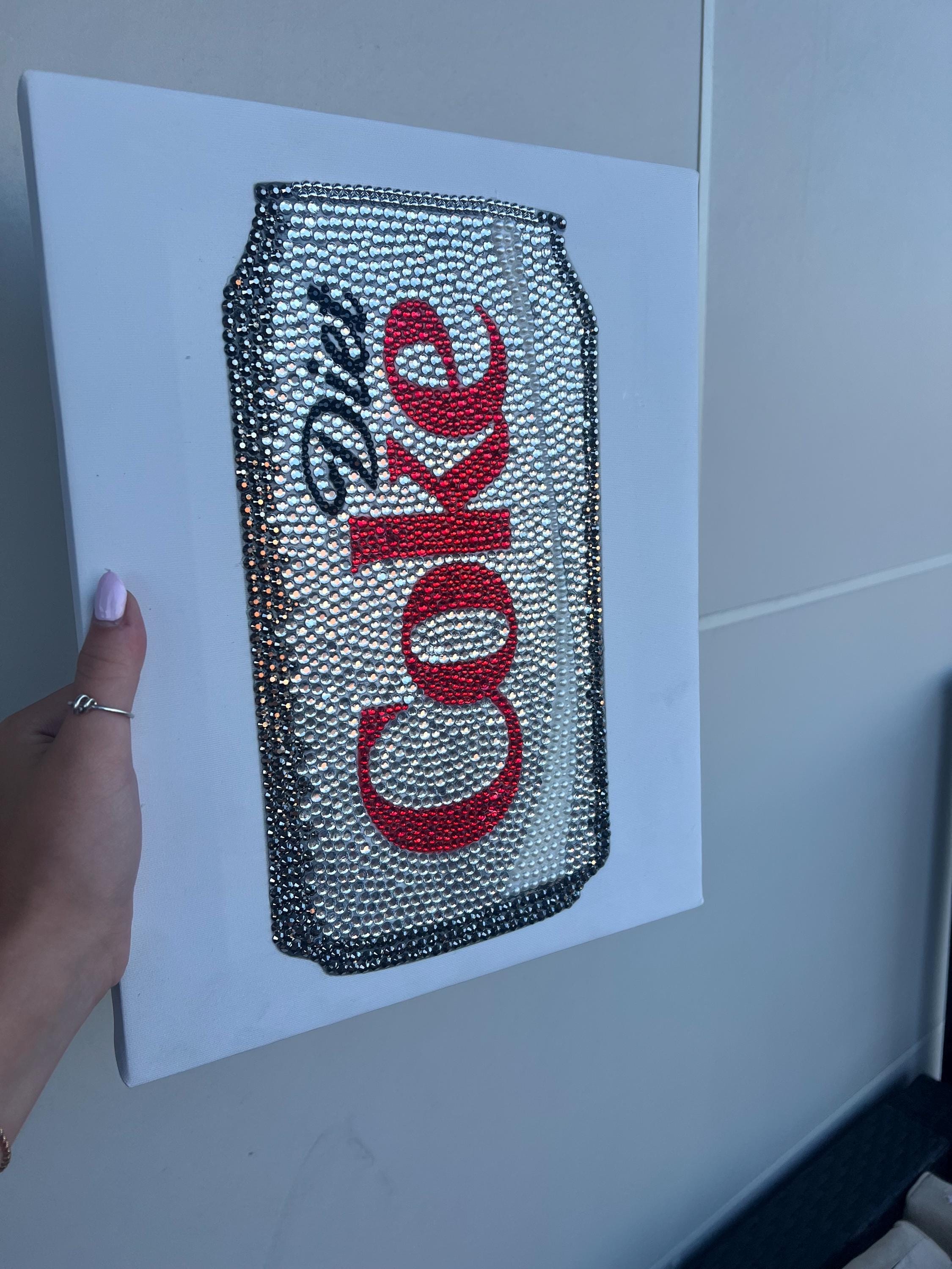 RHINESTONE CANVAS - Diet Coke - Etsy